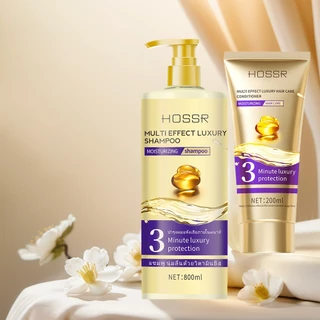 [ใหม่] โฮสสร์HORRS แชมพู ครีมนวด ฟื้นฟูผมแห้งเสียภายใน 3 นาที แชมพู 800 มล ครีมนวด 200 มล