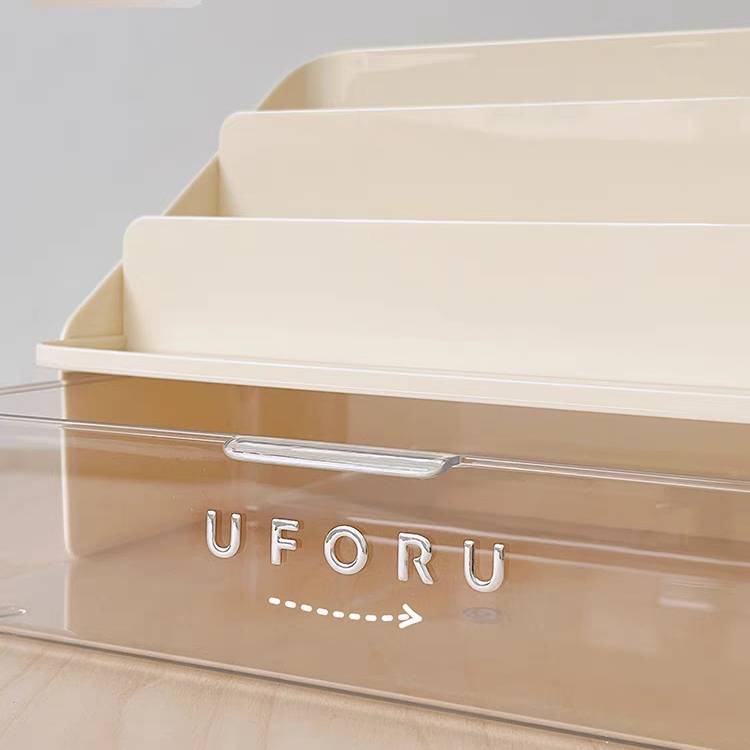 UFORU ชั้นวางเครื่องสำอาง ชั้นวางโมเดล แบบขั้นบันได มีลิ้นชักในตัว จัดเก็บของได้เยอะ ประหยัดเนื้อที่ ราคา ถูกที่สุด ดีลบีเคเค แกลเลอรีภาพที่ 9