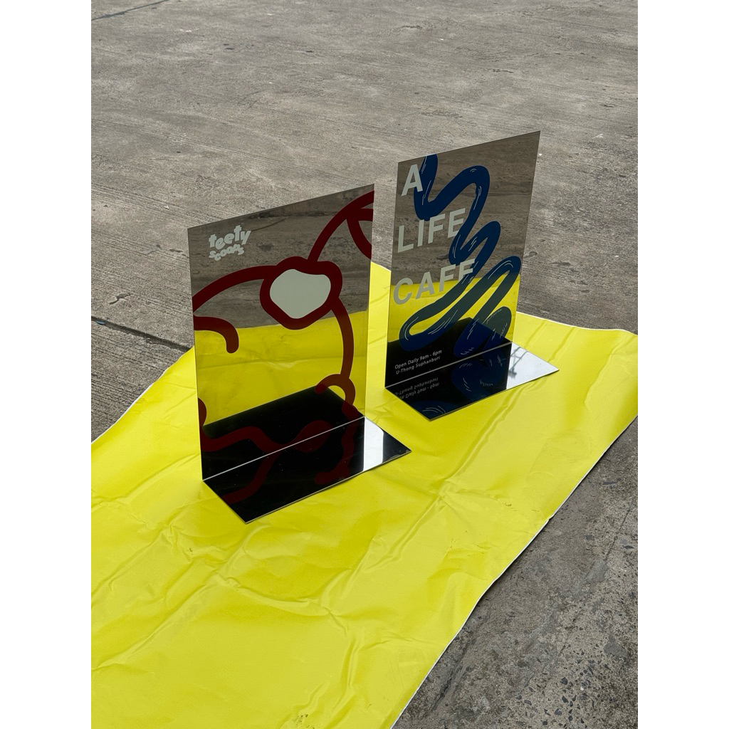 (ส่งเร็ว 1 วัน )มาแรงไฟลุก 🧨 put on sign พร้อมส่ง ป้ายสำหรับคาเฟ่ที่มาแรงสุดๆตอนนี้ - รูปที่ 3