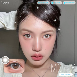 🔥คอนแทคเลนส์✨ขนาดมินิ✨Molly ( ilens )✨Brown/Gray