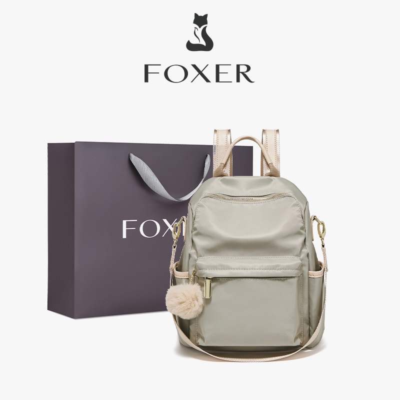 FOXER กระเป๋าเป้สะพายหลังผู้หญิง แฟชั่นและน่ารัก ความจุขนาดใหญ่ กระเป๋าเดินทาง กระเป๋านักเรียน

<p>“><center></p>
<h4></h4>
<p><p><font color=