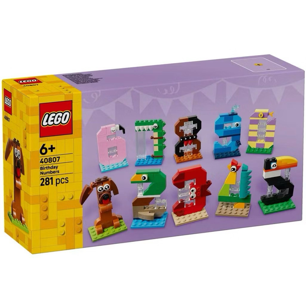 Lego 40807 Birthday Numbers by Bricks_Kp