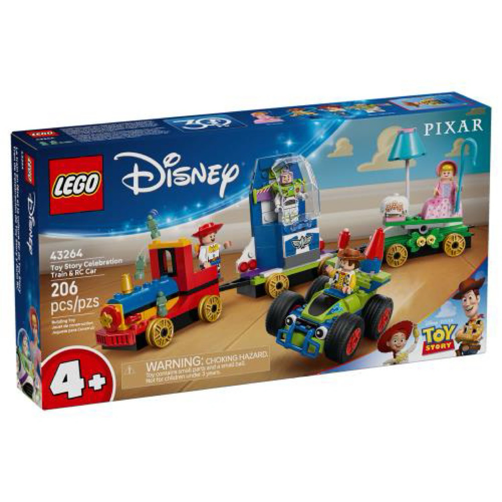 LEGO 43264 Toy Story Celebration Train and RC Car ของแท้ 100% มือหนึ่งกล่องสวยพร้อมส่ง