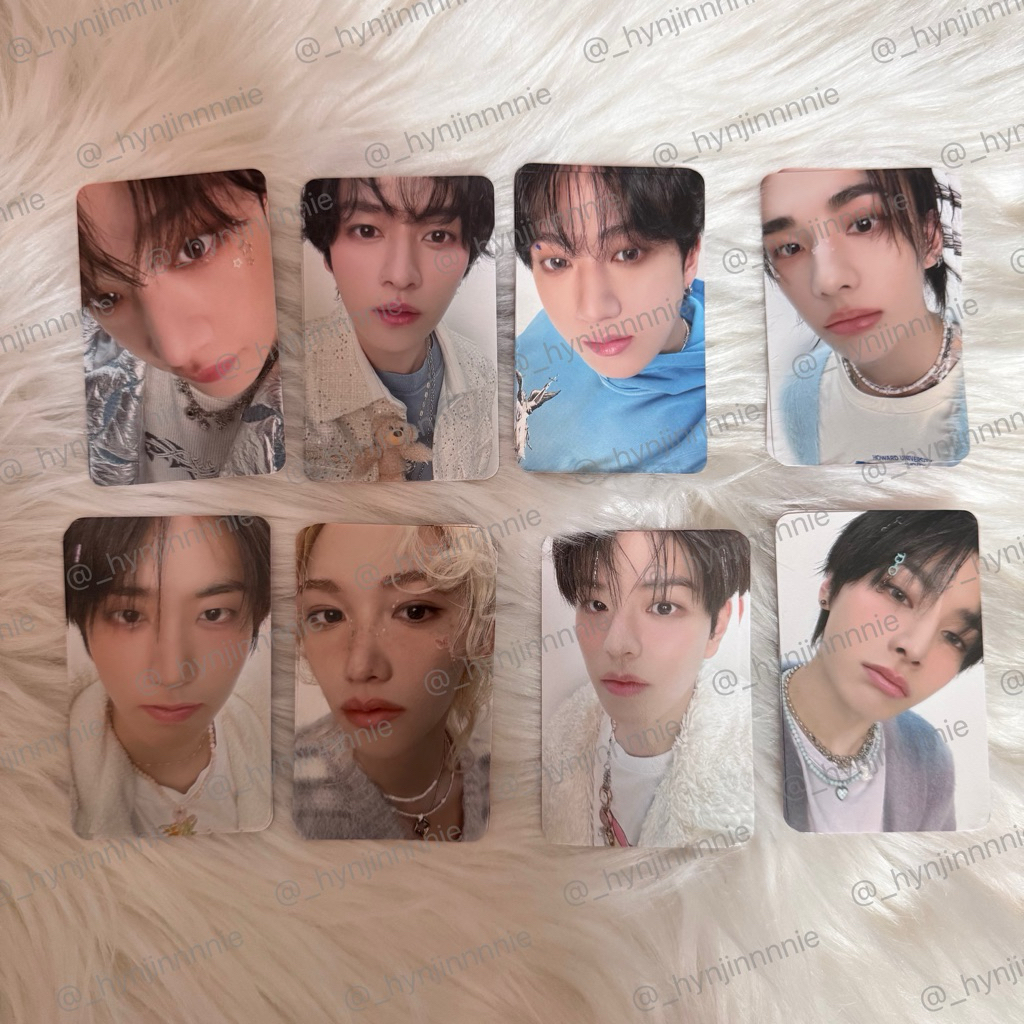 พร้อมส่ง การ์ด STRAY KIDS SKZ 5’CLOCK ONLINE JYP SHOP POB