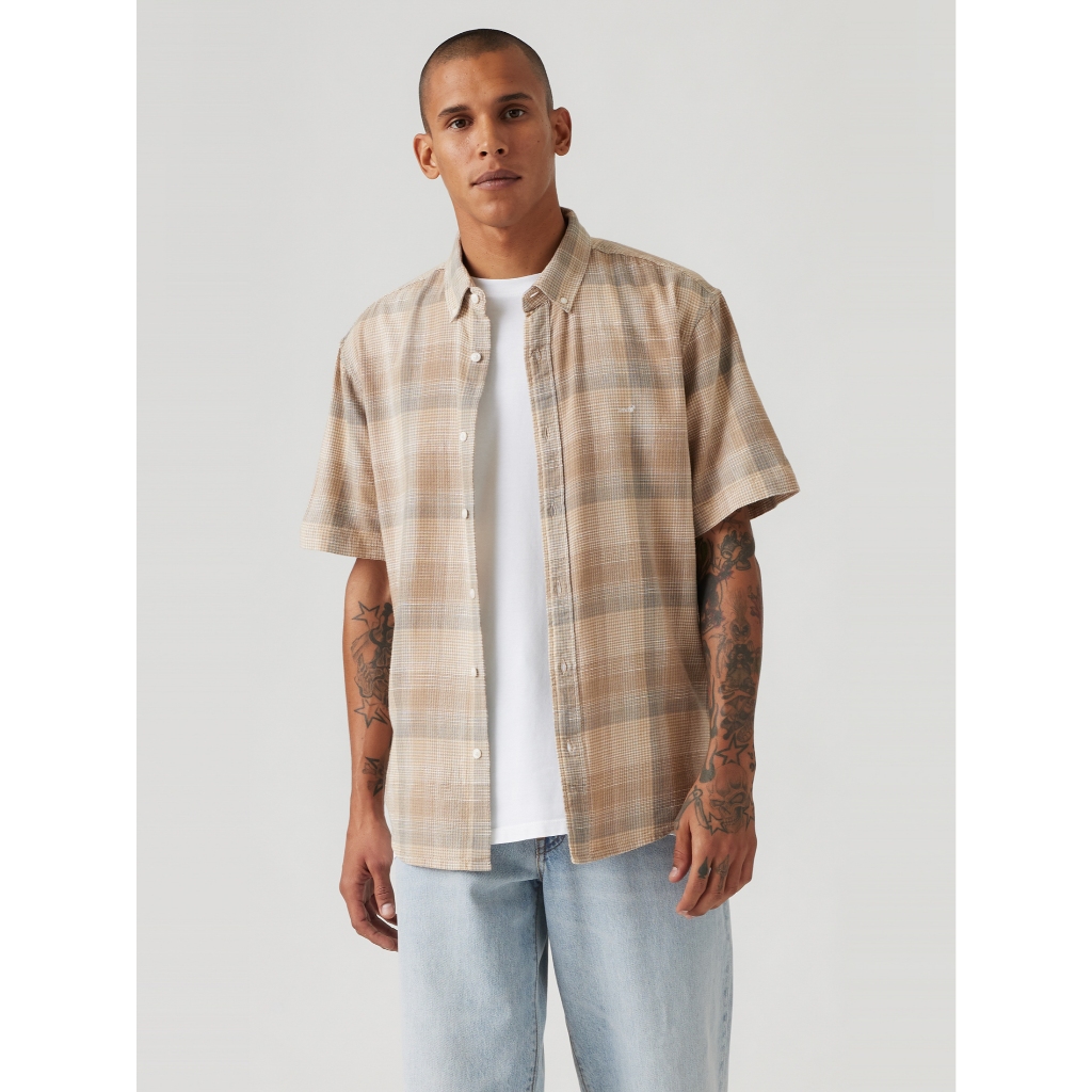 เสื้อเชิ้ตผู้ชาย Levi's® Men's Short-Sleeve Authentic Button-Down Shirt