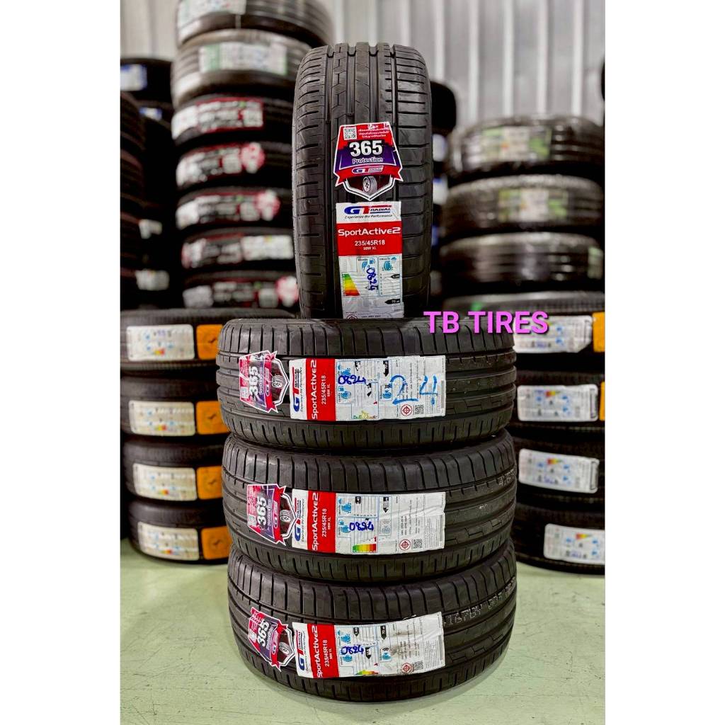 ยางรถยนต์ 235/45R18 SportActive2 98W XL // GT RADIAL (ยางใหม่ค้างปี 2024)