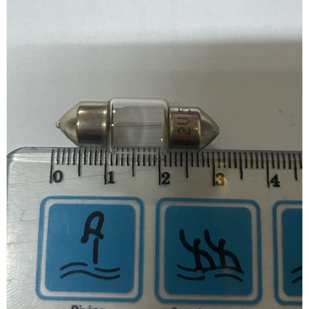 หลอดไฟในเก๋ง ไฟเพดาน ไฟส่องสัมภาระ 12V 31มิล