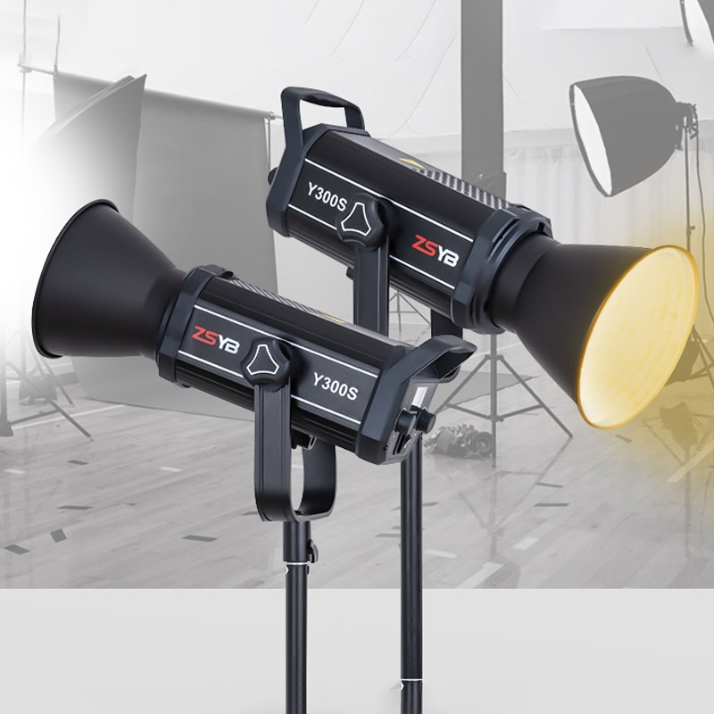 สต็อคไทย พร้อมส่ง ไฟสตูดิโอ ZSYB Y300S Video Light Bi Color LED 300w (2700-6500k) Bowen Mount