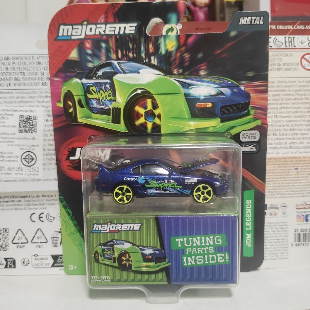 Majorette JDM Legends Tuning Toyota Supra JZA80