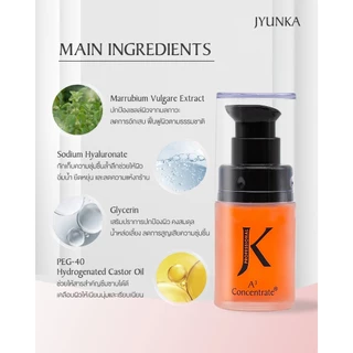[ขายดีที่สุด] Jyunka A3 Concentrate แอมพูลกระชับรูขุมขน พร้อมฟื้นฟูผิว เนียนละเอียด
