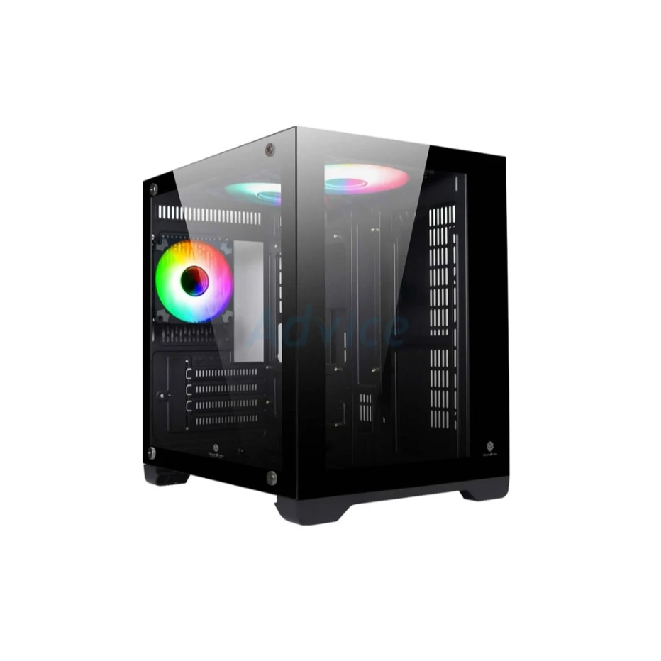 mATX CASE (NP) TSUNAMI MINI VISION KK GAMING BLACK