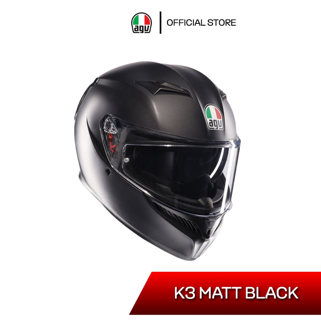หมวกกันน็อค AGV K3 / MATT BLACK