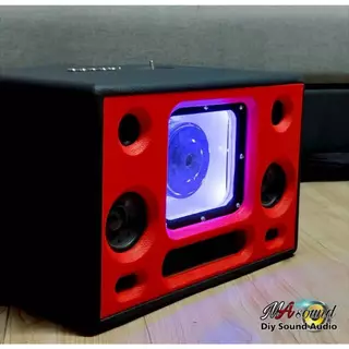 ลำโพงบลูทูธ DIY แบนพาส ซับ6.5นิ้ว คาราโกะแม่เหล็ก 2 ชั้นแบตในตัว เบสแน่นลอยๆกลาง3 นิ้วแอมป์ BT 21ชิฟ tpa3116d2