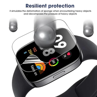 1-5 PCS ฟิล์มไฮโดรเจลสำหรับ Redmi Watch 6 5 Smartwatch โค้ง PMAA Screen Protector สำหรับ Redmi Watch 6 4 5 ฟิล์ม