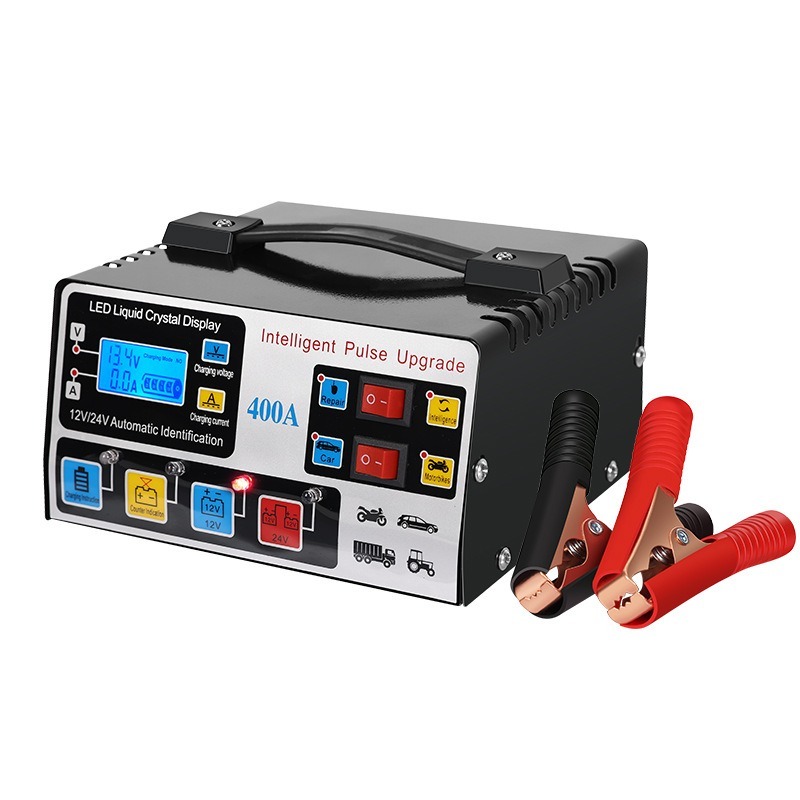 เครื่องชาร์จแบตเตอรี่รถยนต์ 12v24v เครื่องชาร์จแบตเตอรี่ตะกั่วกรดอัจฉริยะ