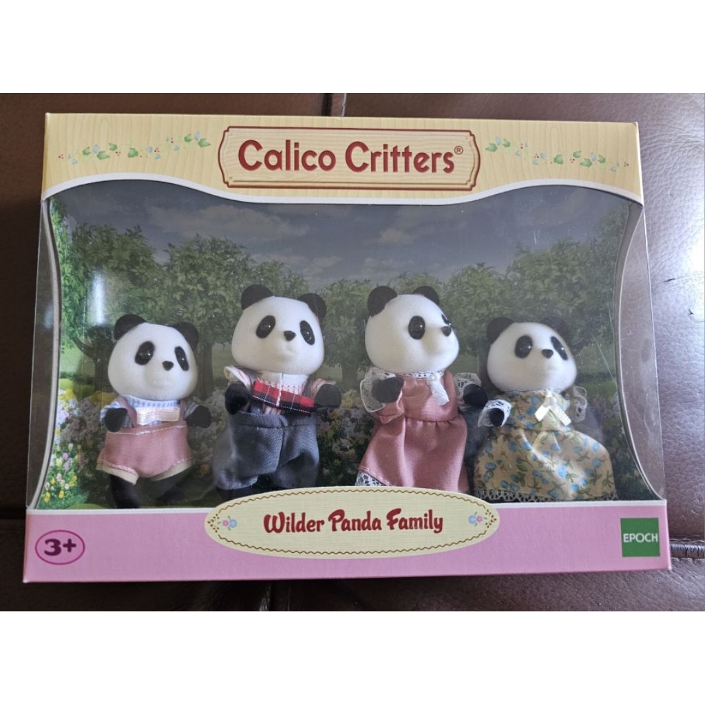 Sylvanian Families/ Calico critters wilder panda family มือหนึ่ง