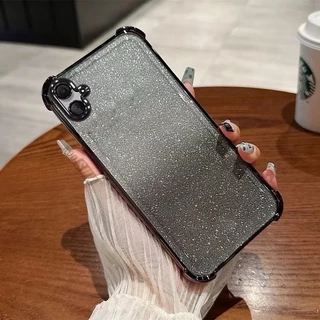 เคสกากเพชร สำหรับ Samsung A07 A08 A06 4G A06 5G A05 A12 โทนสีสวย กันกล้อง หรูหรา กากเพชร 2in1 ฟรุ้งฟริ้ง กันกระแทก EE