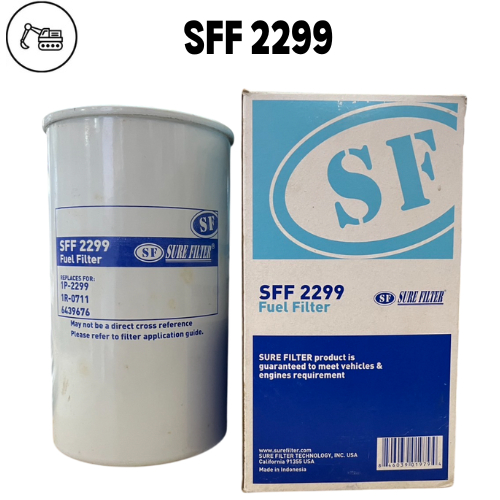 กรองโซล่าCATERPILLAR SURE FILTER SFF 2299 1P2299 1R0750 UC-3921B BF-130 UC3921B P551313 P551178 P557