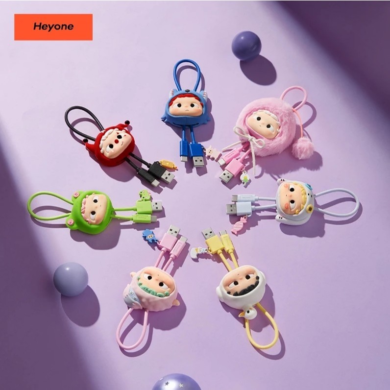 (ลุ้น Secret)(พร้อมส่งจากไทย) สายชาร์จ Heyone Ozai Invitation from DREAMSTAR Series - Cable พร้อมส่ง