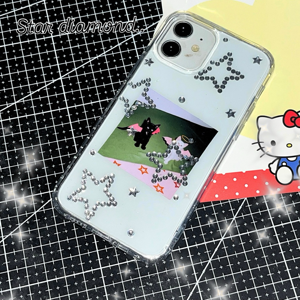 พร้อมส่ง💌 เคสresin รุ่น star diamond