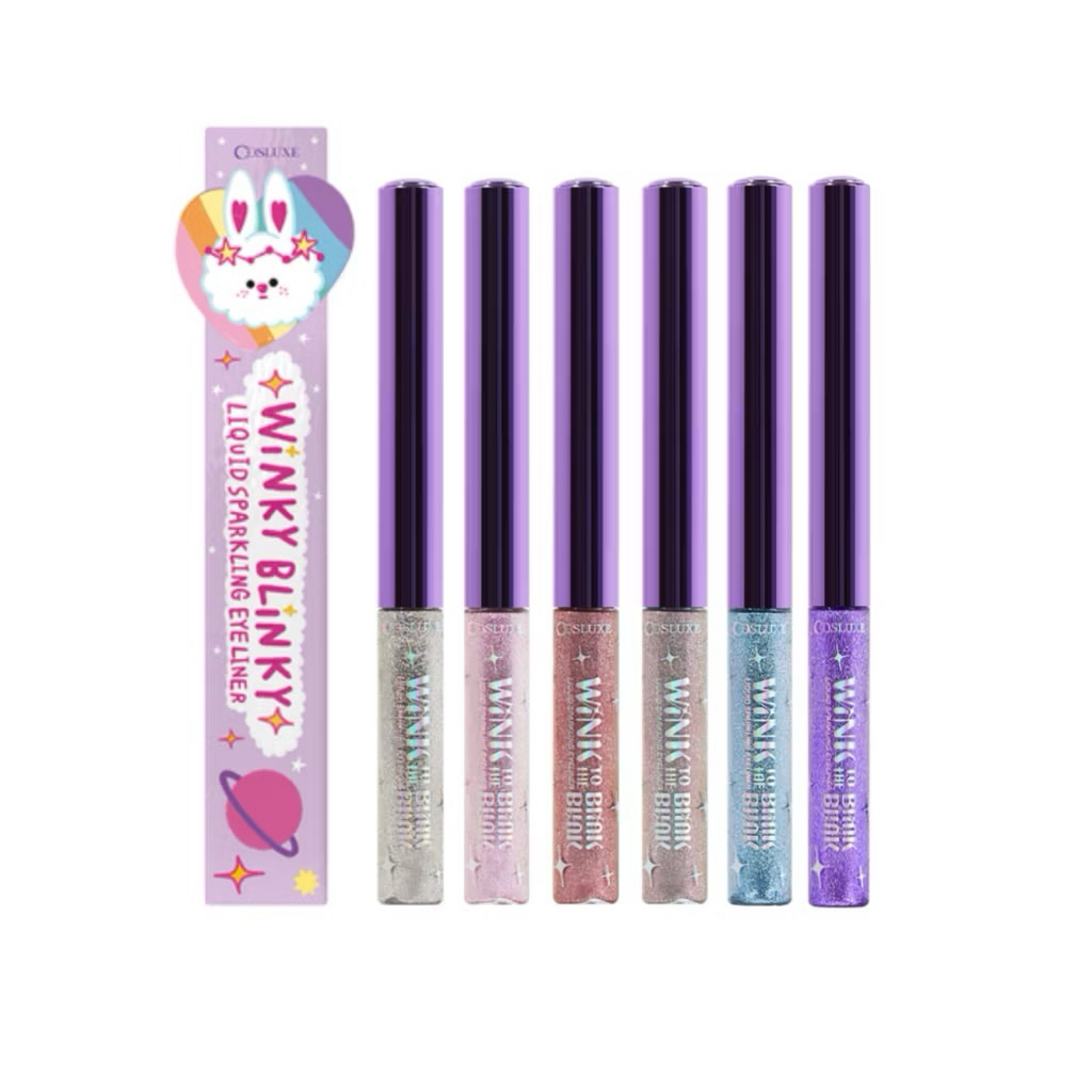 COSLUXE WINK TO THE BLINK BLINK-WINKY BLINKY LIQUID SPARKLING EYELINER : คอสลุคส์ วิ้งค์ สปาร์คกลิ้ง อายไลเนอร์