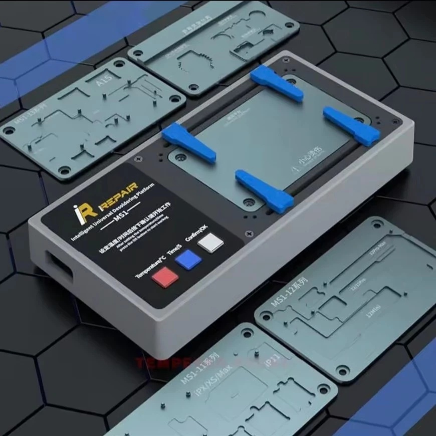 Mijing iRepair เซ็ทเครื่องวอมบอร์ด MS1 X-16pm ขาตั้งเมนบอร์ดเครื่องมือถอดชิ้นส่วน สำหรับ iPhone x XS 11 12 13 14 PRO MAX - รูปที่ 3