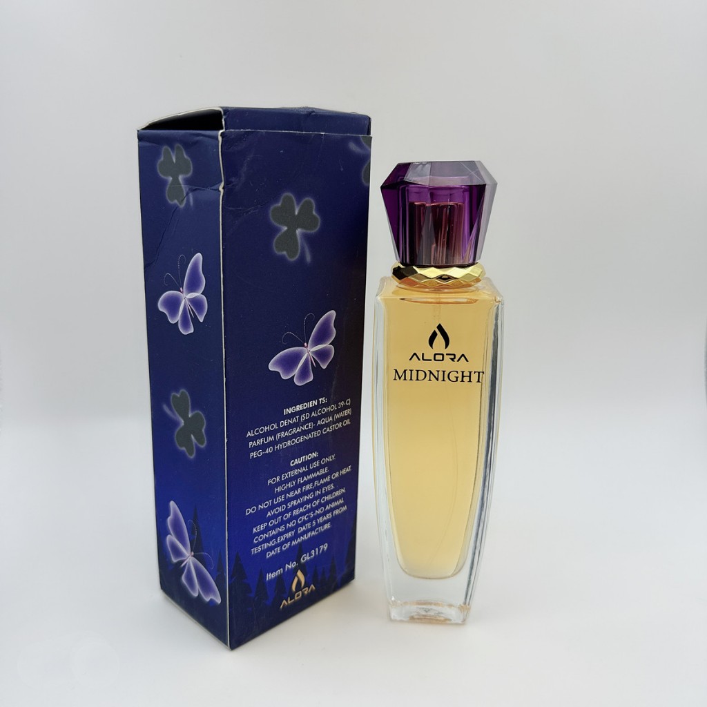 น้ำหอมผู้หญิง 100ML ลดราคา ครี่งราคา (กล่อง ฝา ขวดมีตำหนินิดๆ) Alora