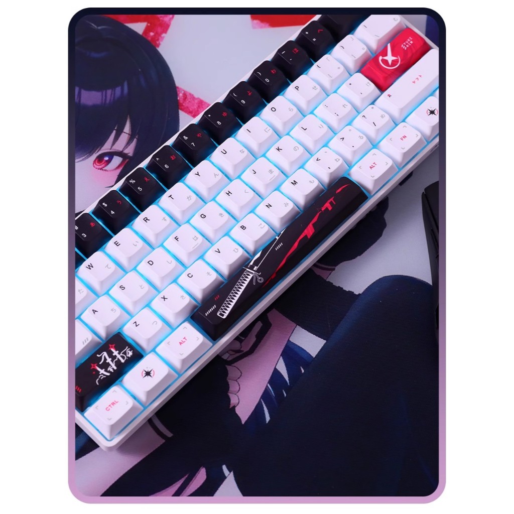 Yuki Aim คีย์แคป สวยยมากๆๆ keycap OEM Profile ใช้ได้กับ Wooting