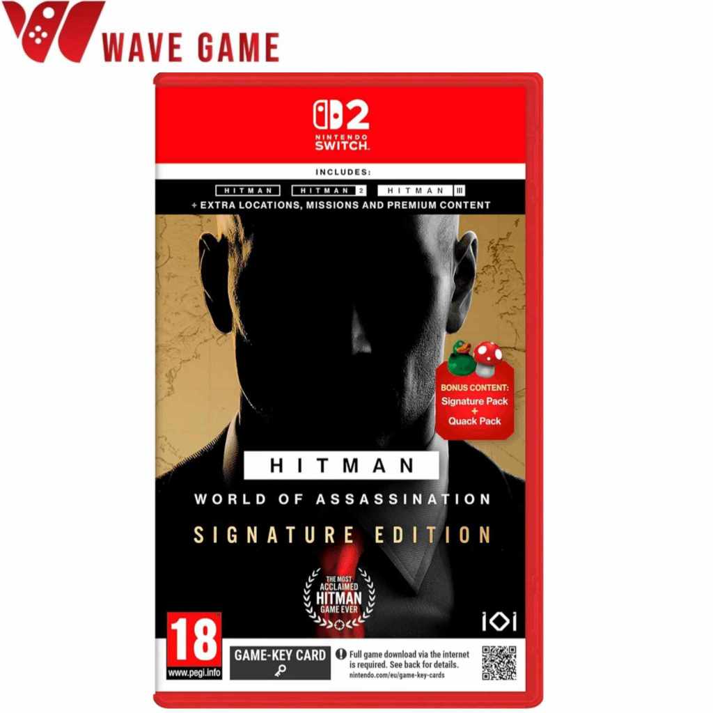 nintendo switch 2 hitman world of assassination ( english account eur ) ns2