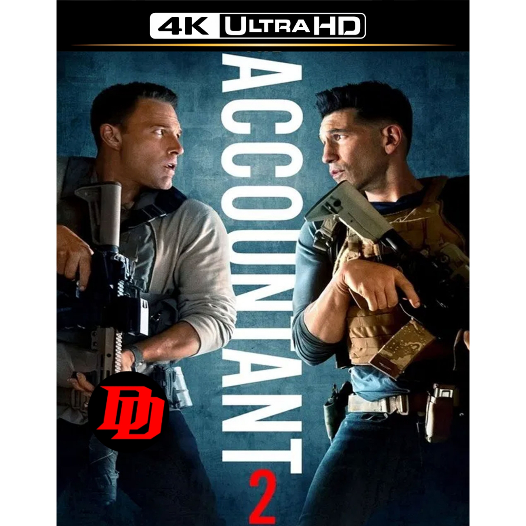 แผ่น 4K ฟังไทย หนัง ใหม่ The Accountant 2 อัจฉริยะคนบัญชีเพชฌฆาต 2 (2025) หนัง 4K