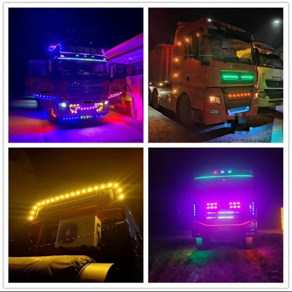 ไฟ LED แบบโมดูล 1 แผง 10 ชิ้น สำหรับรถทุกประเภท ไฟสัญญาณ 12 ดวง - รูปที่ 6