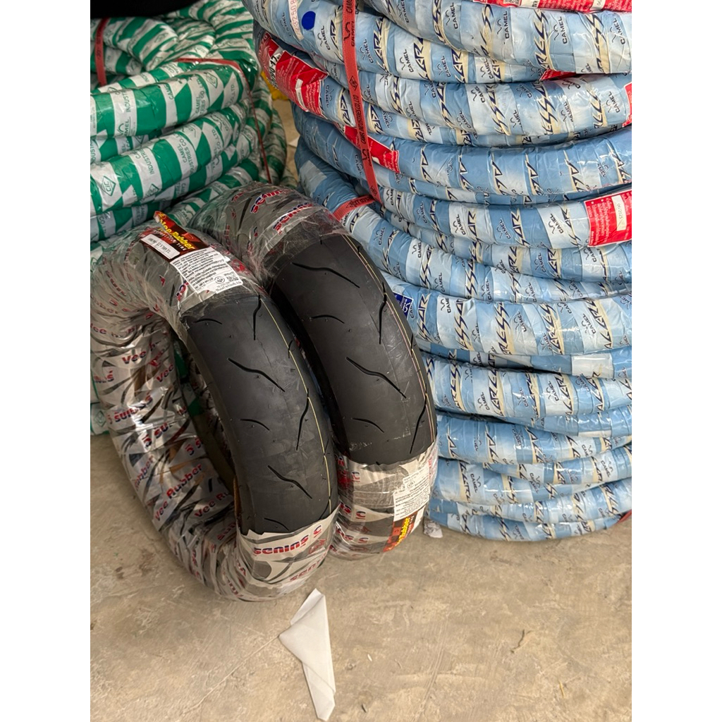 ยางนอก Vee Rubber TL VRM389 100/90-12,110/90-12 ยางแบบไม่ใช้ยางใน คุณภาพสูง รูปที่ 4