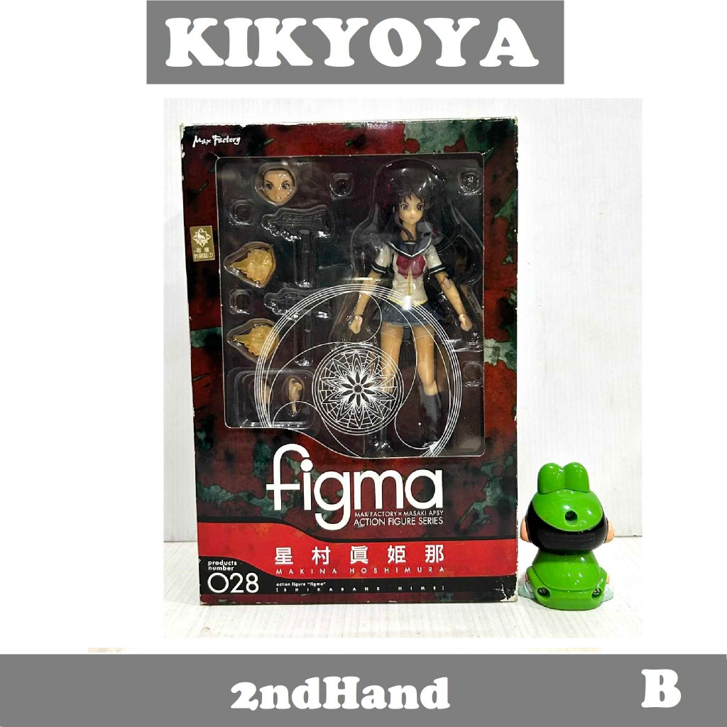 + มือสอง มีโบนัส figma 028 Shikabane Hime: Makina Hohimura LOT japan JP
