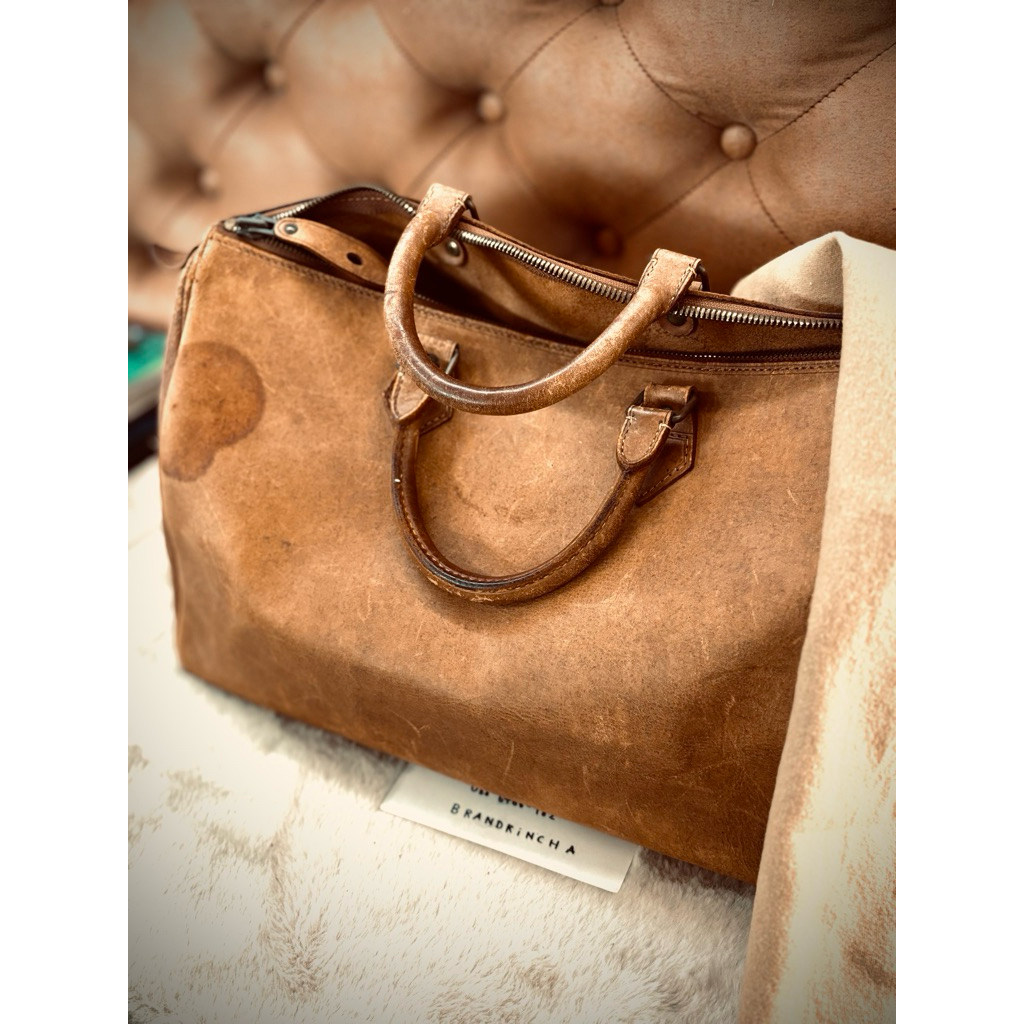 vintage lv speedy40 cowhide bag มือสองของแท้