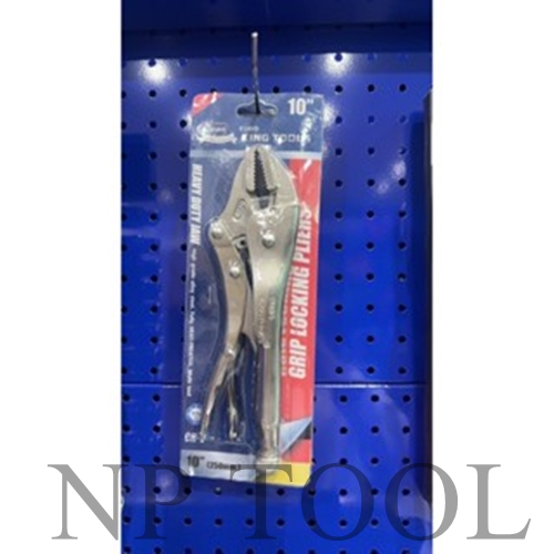 NP-633 งานหนัก !! คีมล็อค KINGTOOL 10 นิ้ว ของแท้ 100% คีมล๊อค คีมล๊อก