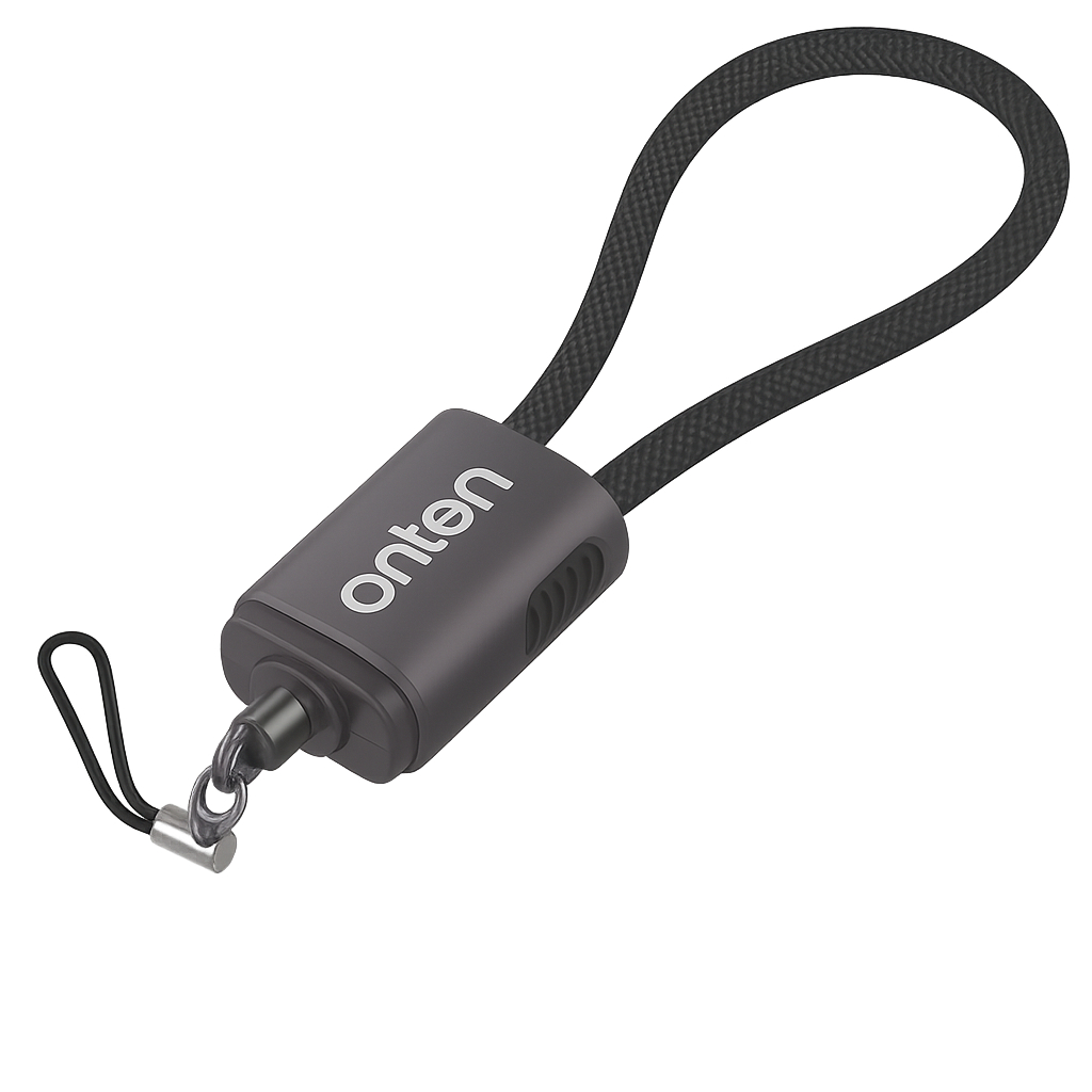 Onten CC311 Key chain สายกุญแจแบบพกพาสั้น Type C to C PD 60W 480Mbps Short Cable Landyard รองรับ iPhone 15
