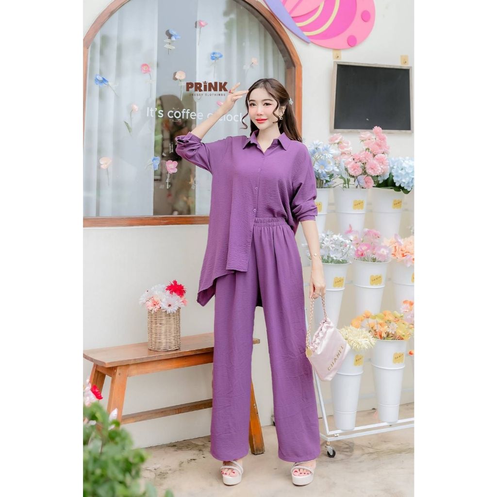 🍒1570/33🍒ส่งเช็คสีก่อนสั่งน๊าา🍒ผ้าสตอเบอรี่ /อก  46" /เอว  27-44" /สะโพก  48" /กางเกงยาว 40"