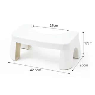Naju เก้าอี้วางเท้า ที่วางเท้าขับถ่าย Toilet Footstool ช่วยขับถ่าย เก้าอี้สุขภาพ รับน้ำหนัก120Kg.
