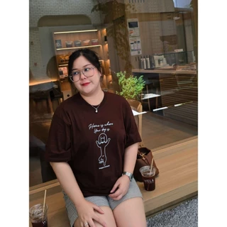 เสื้อยืด ลายหมาดัชชุน : LongDay,Home is คู่สีครีม/น้ำตาล🤎|sherbetteeshop