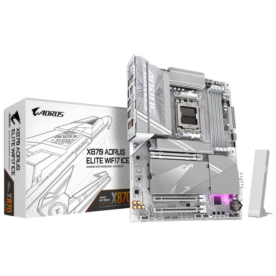 GIGABYTE X870 AORUS ELITE WIFI7 ICE MAINBOARD