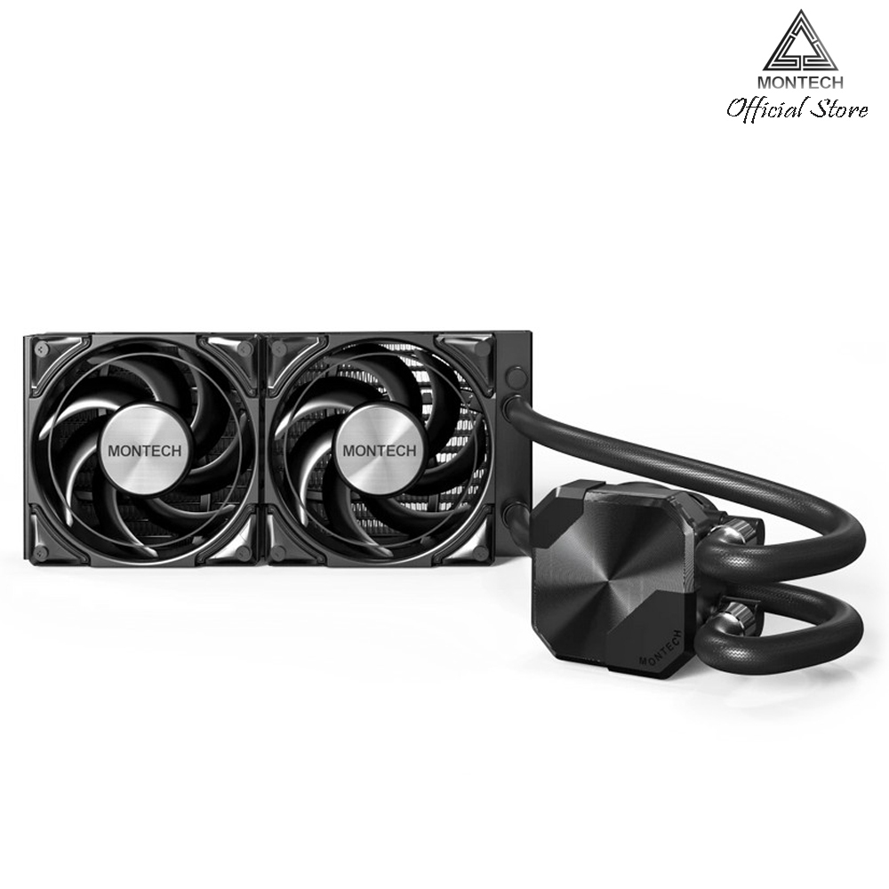 MONTECH HYPERFLOW SILENT 240 BLACK LIQUID COOLER
