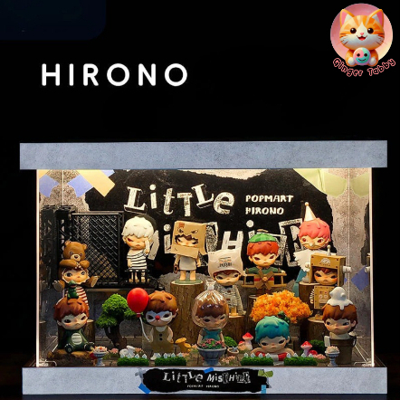 กล่องใส่ art toy ชั้นวาง art toy Pop Mart HIRONO V.2 Little Make Bad Mystery