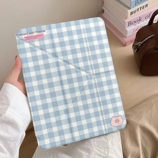 เคสน่ารักสำหรับ iPad วัสดุป้องกันใส เคสสมาร์ทสำหรับ iPad Air 8/7/6/5/4 & iPad 10 11 Pro 2024 & Air M3/A16 2025