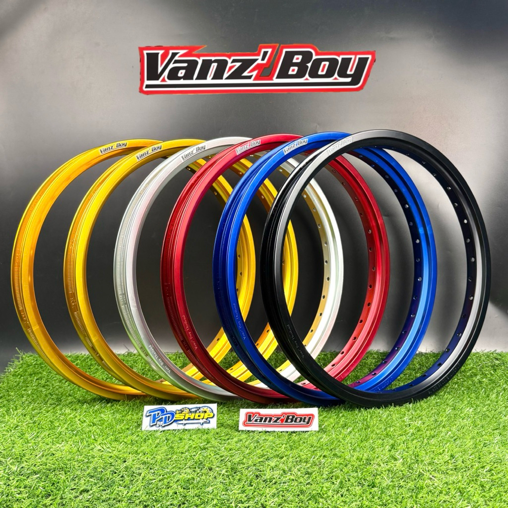 วงล้อ Vanz’Boy ทรง A สีล้วน 1.40-17 (2 วง)