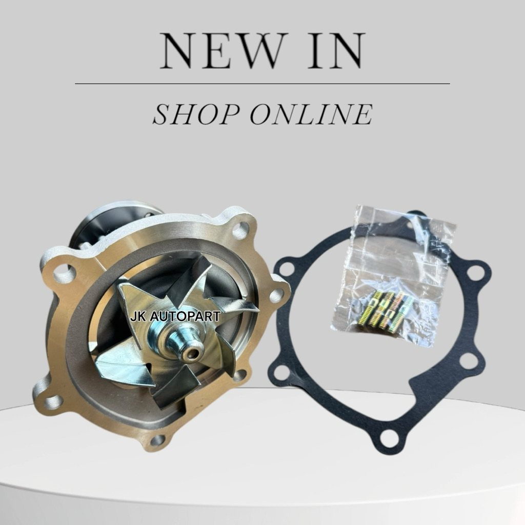 ปั้มนํ้า ISUZU D-MAX COMMONRAIL 2.5/3.0 (4JJ1,4JK1)ปี05-20 8-97312147-3 ปั๊มน้ำดีแม็กอย่างดี/ETNKP - รูปที่ 2