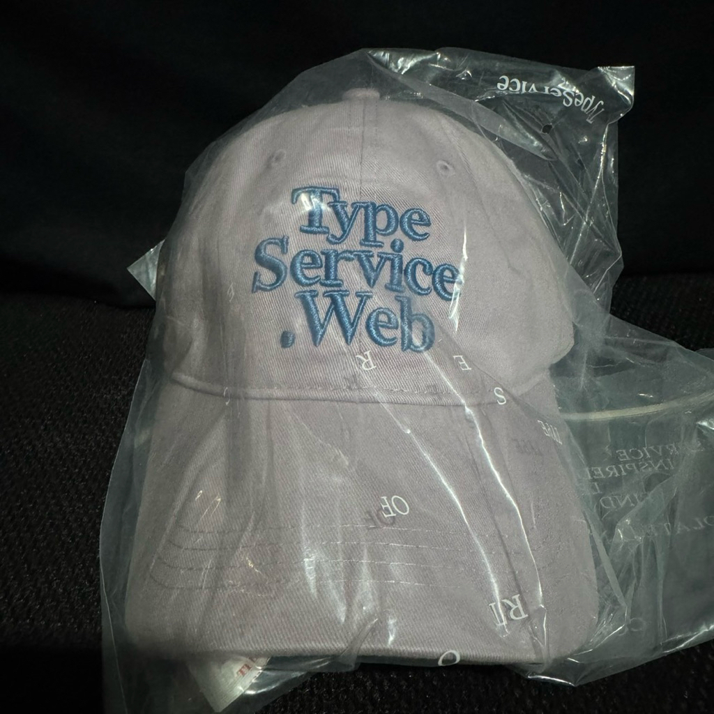หมวก Typeservice Web Cap [Purple] ของแท้ 🇰🇷