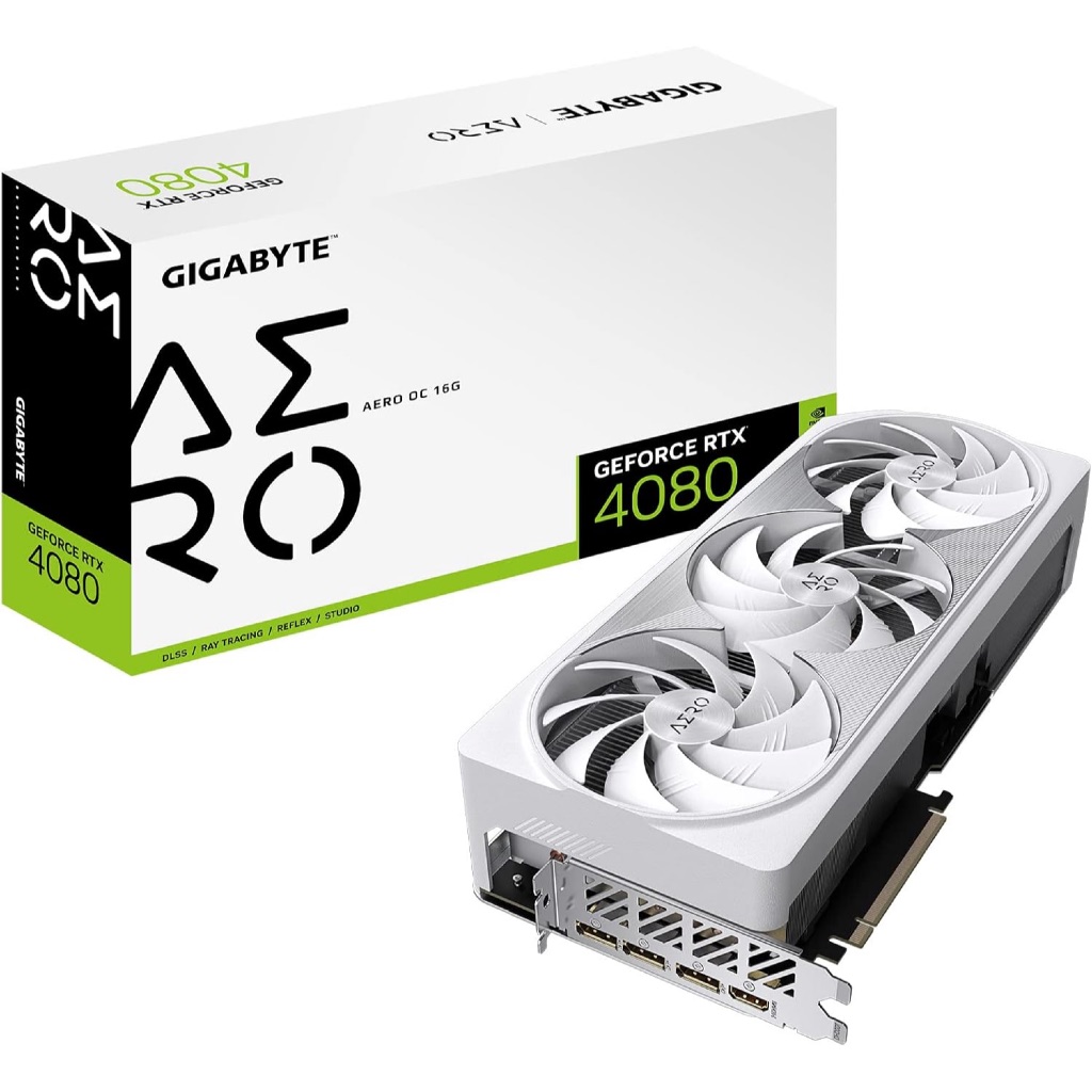 GeForce RTX™ 4080 16GB AERO OC GV-N4080AERO OC-16GD