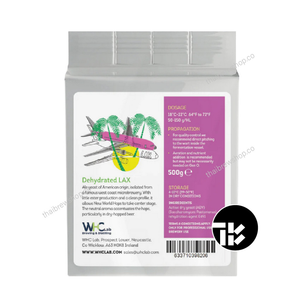 LAX Dry Yeast 500g. - WHC Lab