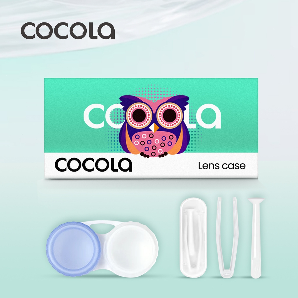 ‌SoftLens Toolset อุปกรณ์ดูแลเลนส์ (กล่องเก็บ + คีมแกะ) ปลอดเชื้อ #COCOLALens