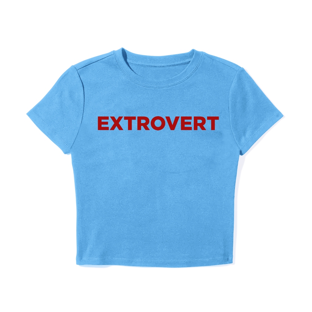 KNOWWHERE EXTROVERT BABY TEE